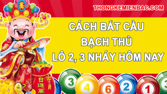 Cách bắt cầu bạch thủ lô 2, 3 nháy hôm nay rồng bạch kim